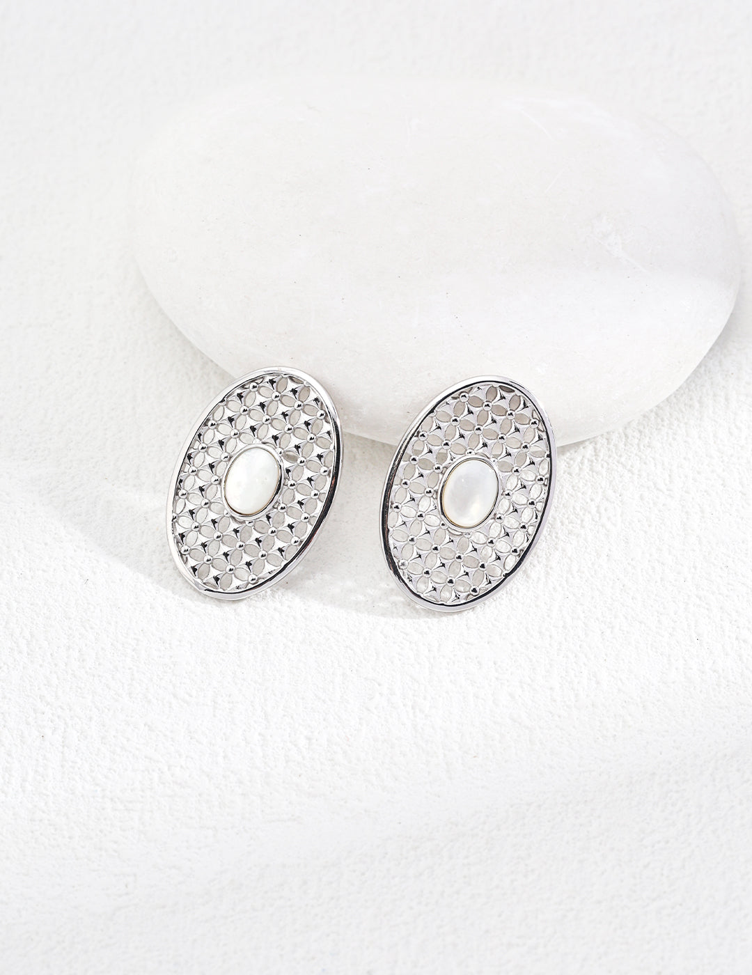Mother of Pearl Earrings image 3
