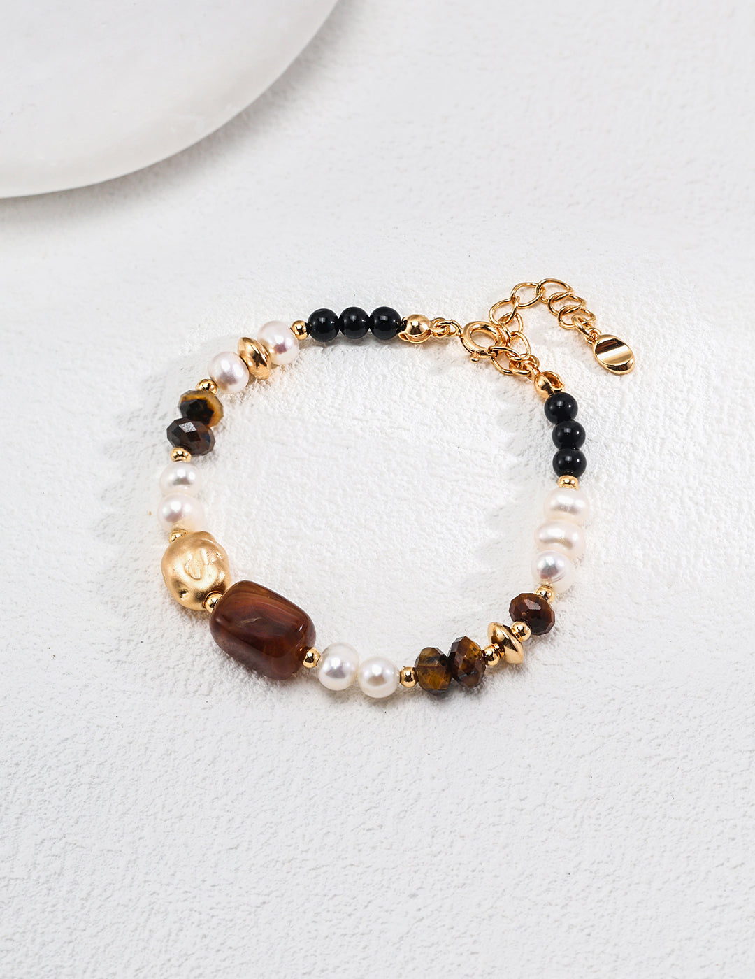 Tiger's Eye Adjustable Bracelet image 1