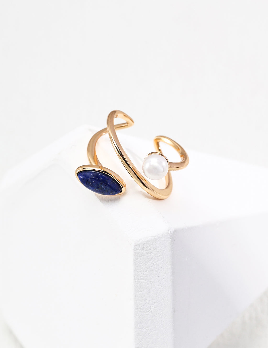 Lapis Lazuli Adjustable Ring image 3