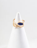 Lapis Lazuli Adjustable Ring image 1