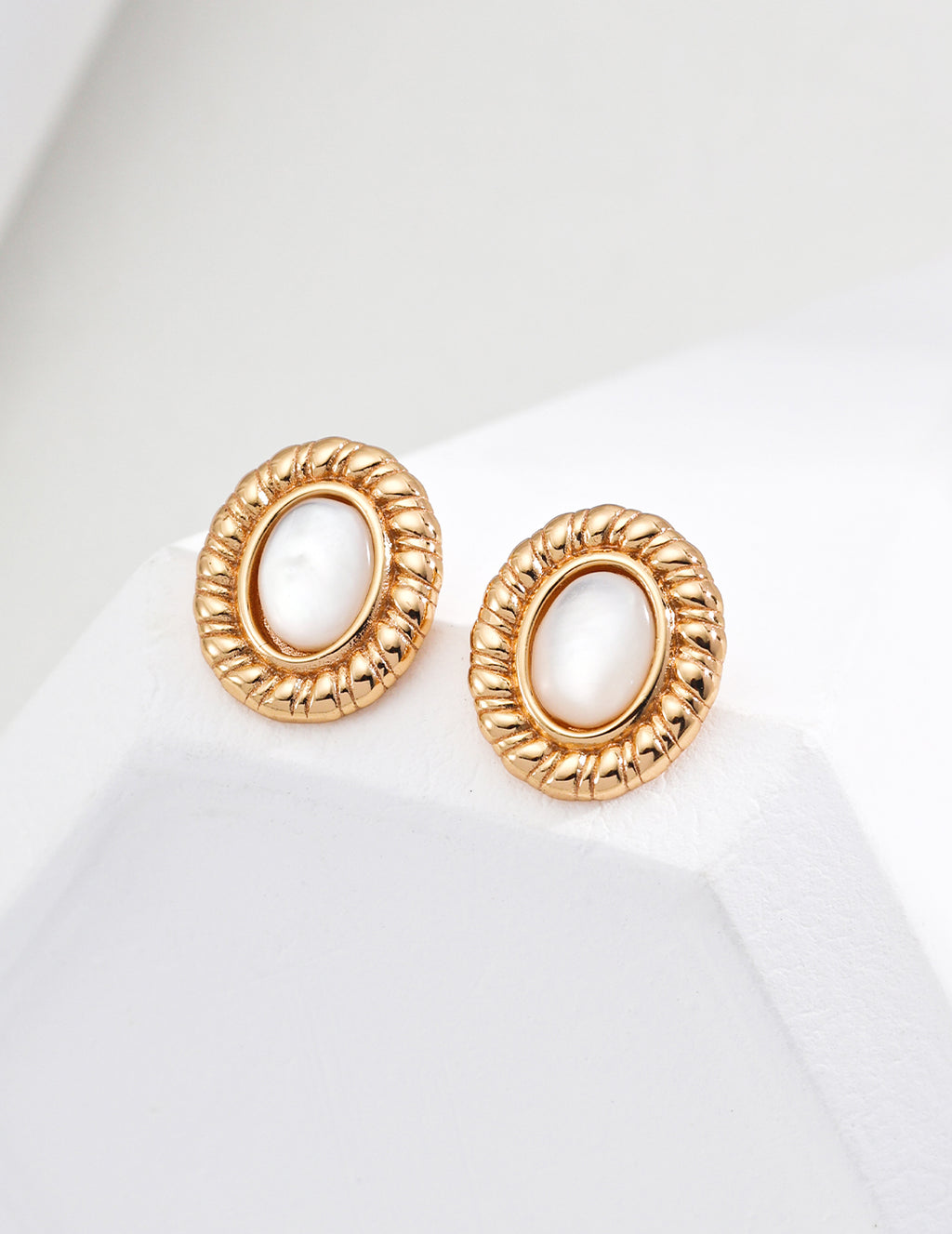 Minimalist Stud Earrings image 1