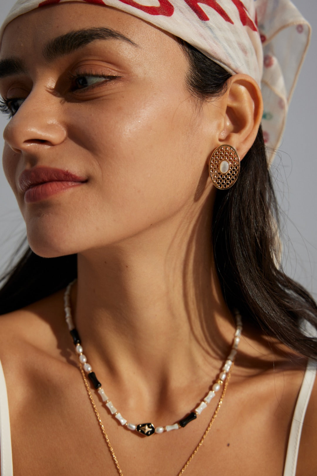 Mother of Pearl Earrings image 2