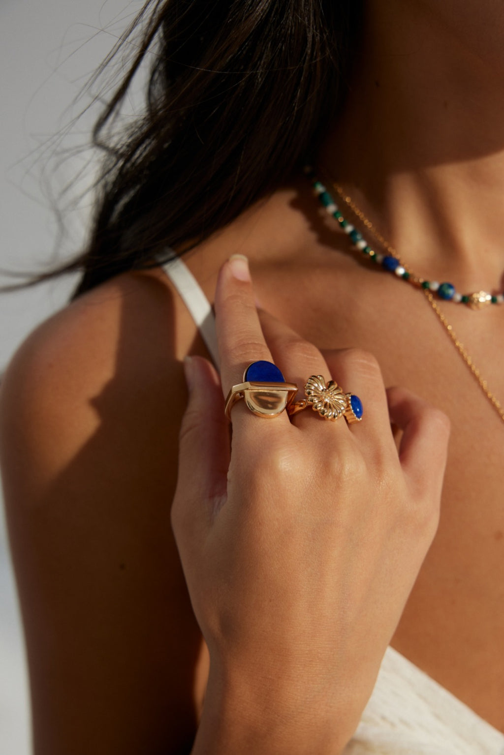 Lapis Lazuli Gemstone Ring image 2