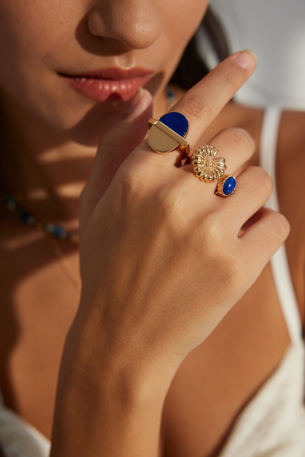 Lapis Lazuli Gemstone Ring image 4