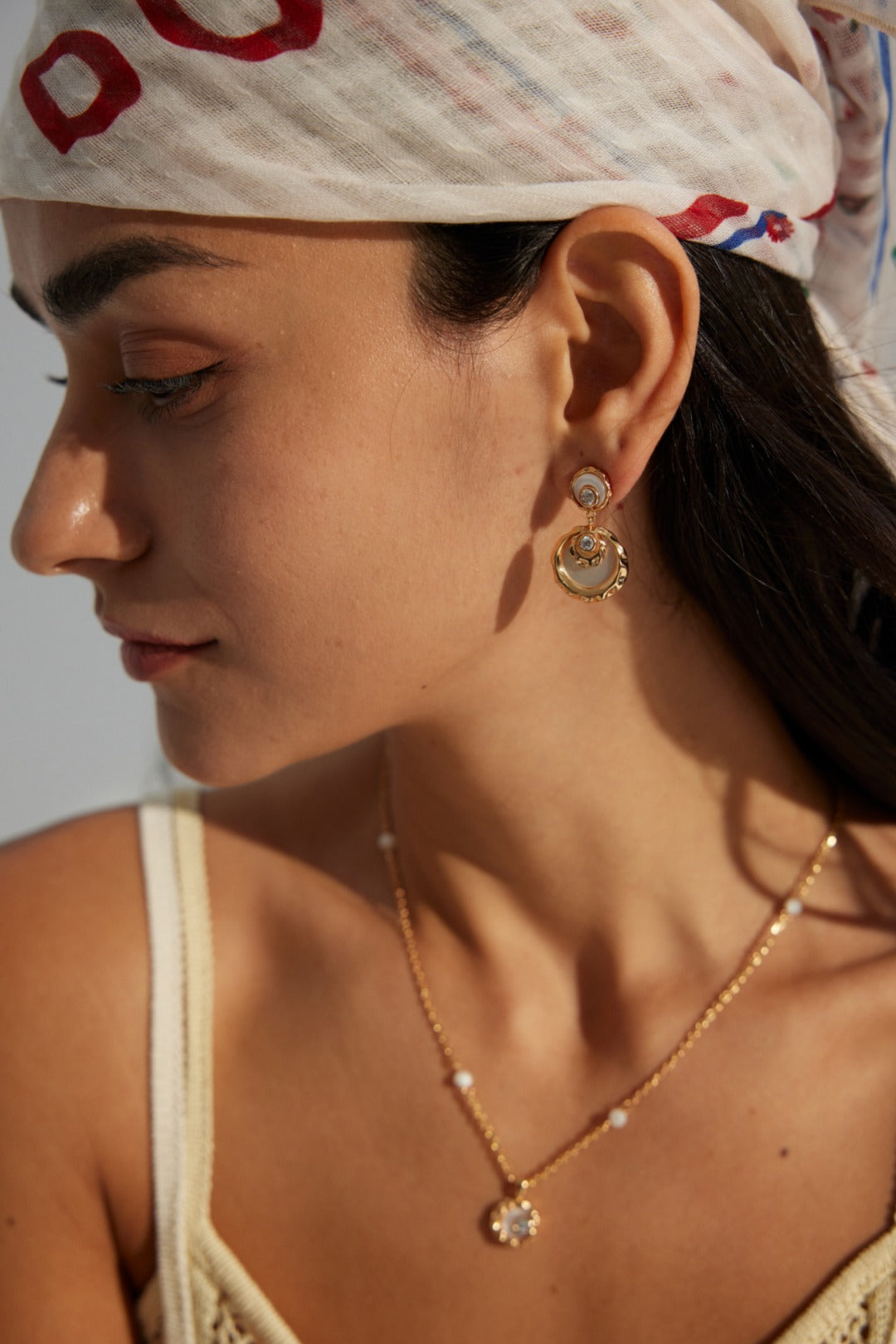 Mother of Pearl Earrings image 2