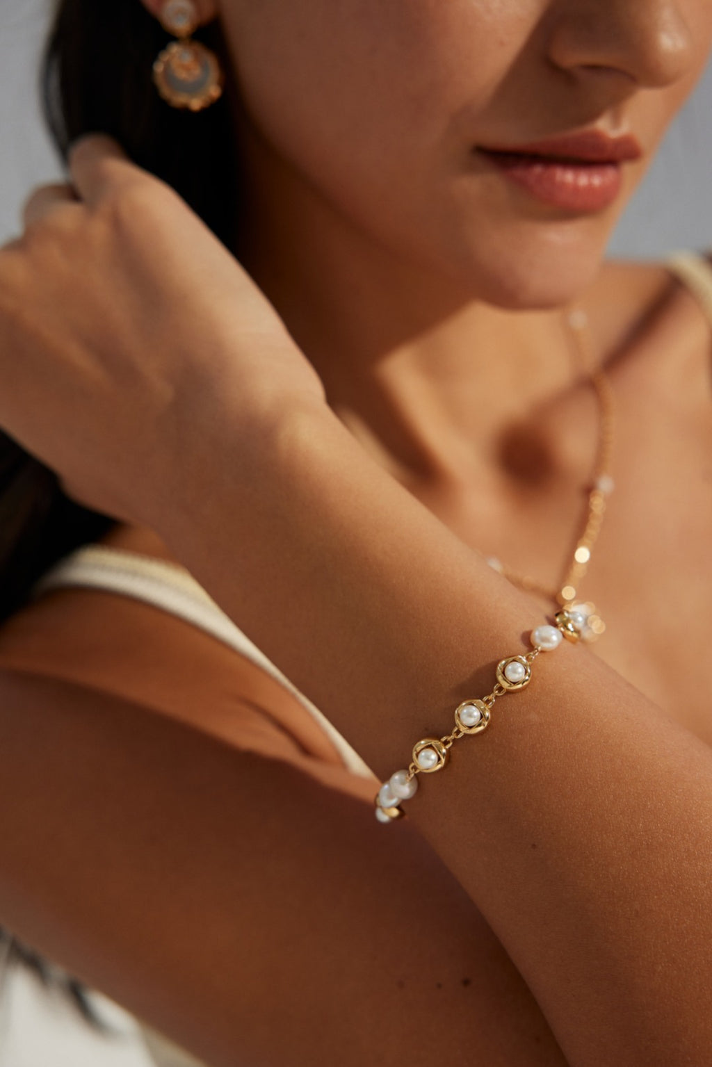 Pearl Adjustable Bracelet image 4