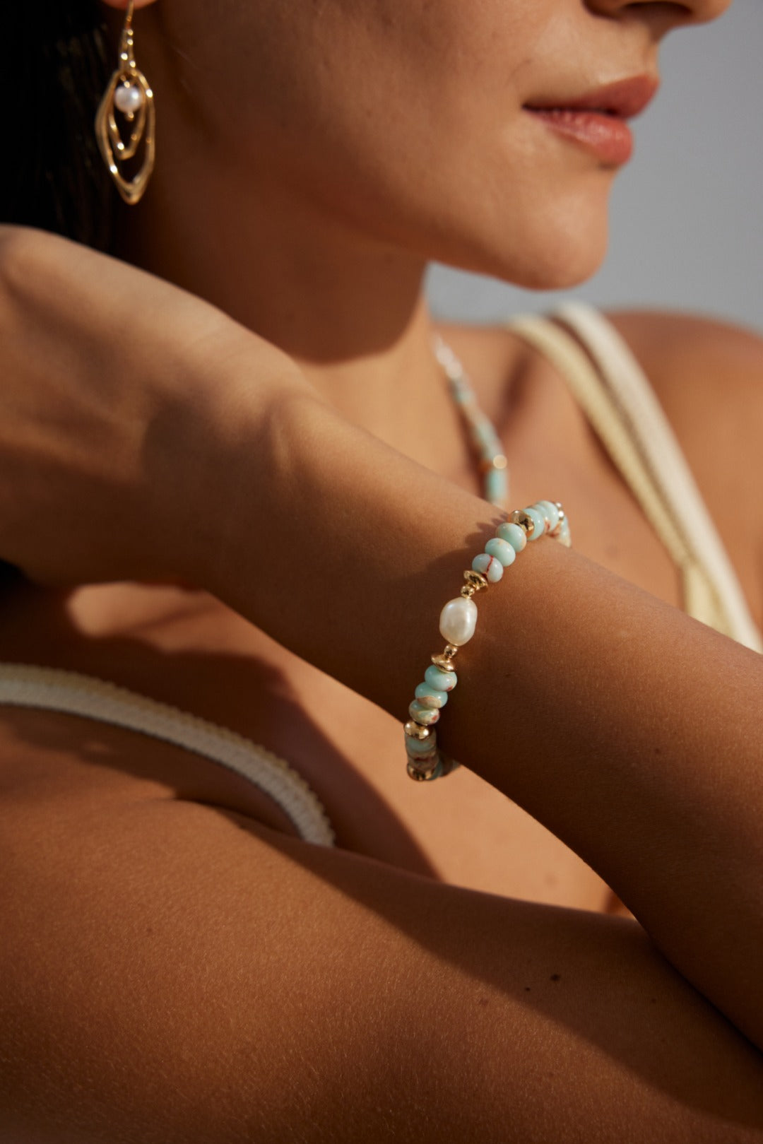 Pearl Adjustable Bracelet image 2