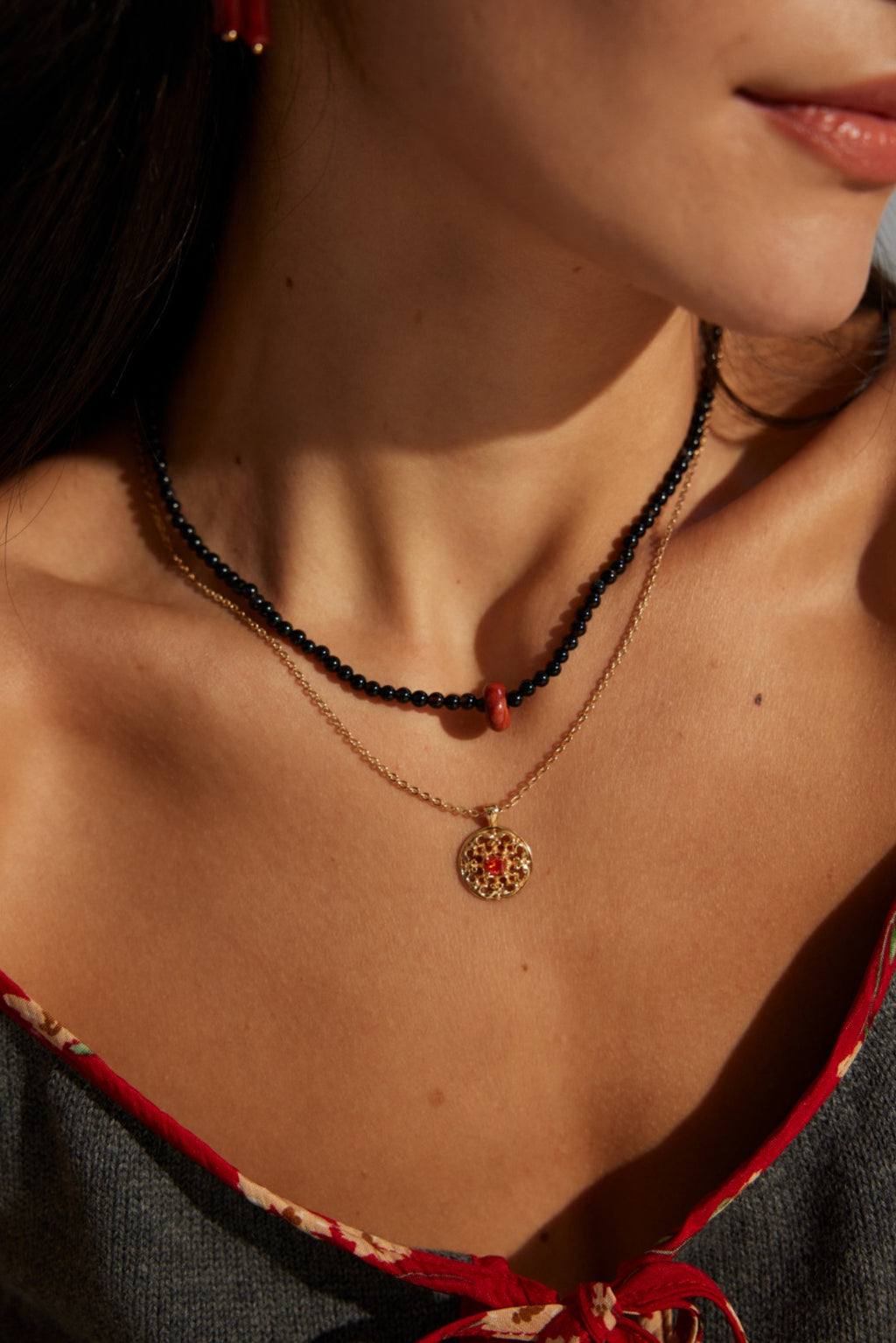 Clara Pearl Necklace image 2