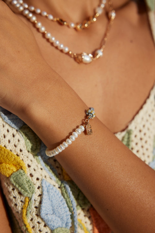 Pearl Adjustable Bracelet image 2