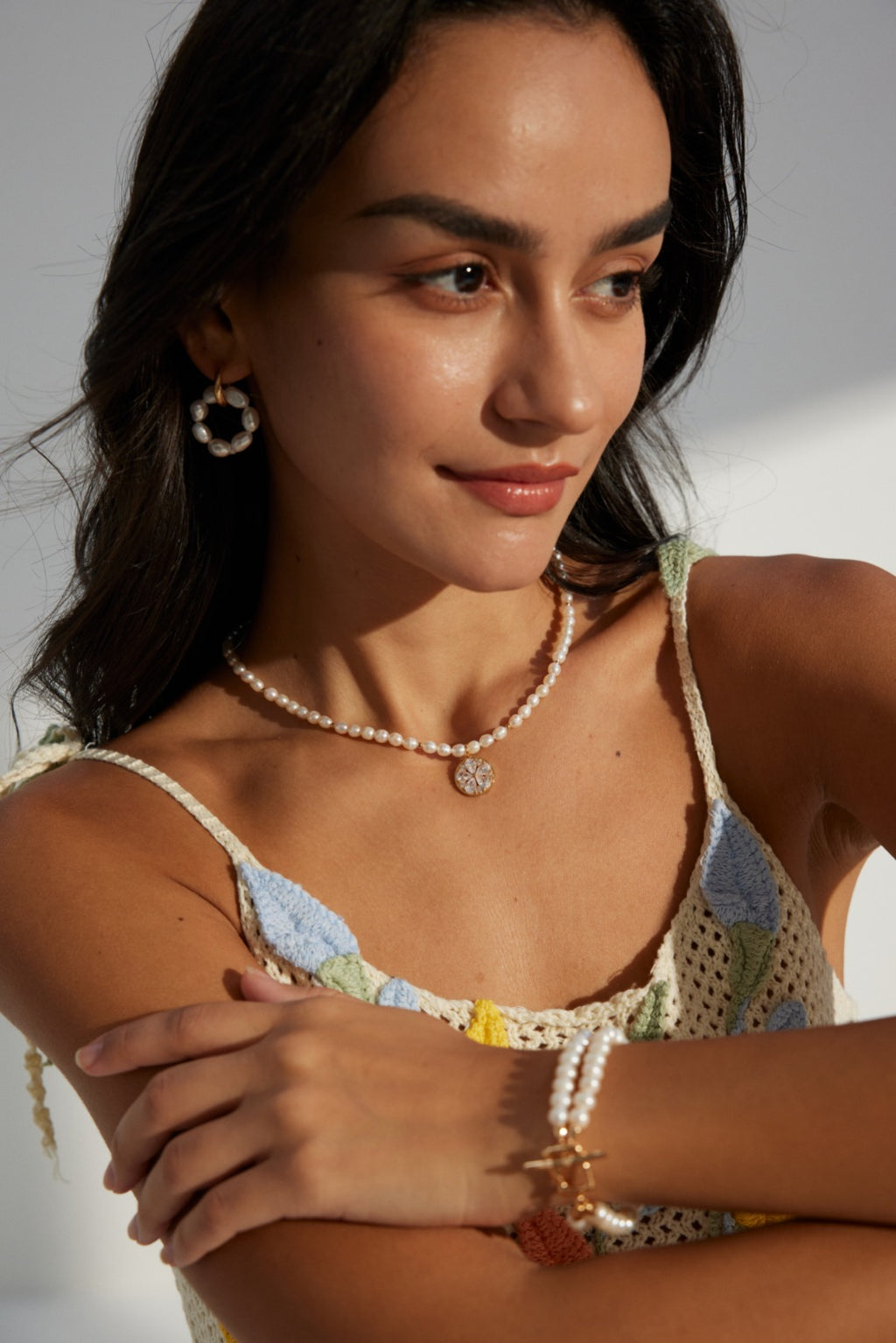 Seren Pearl Necklace image 3