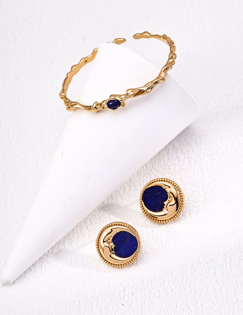 Vintage Lapis Lazuli Earrings image 5