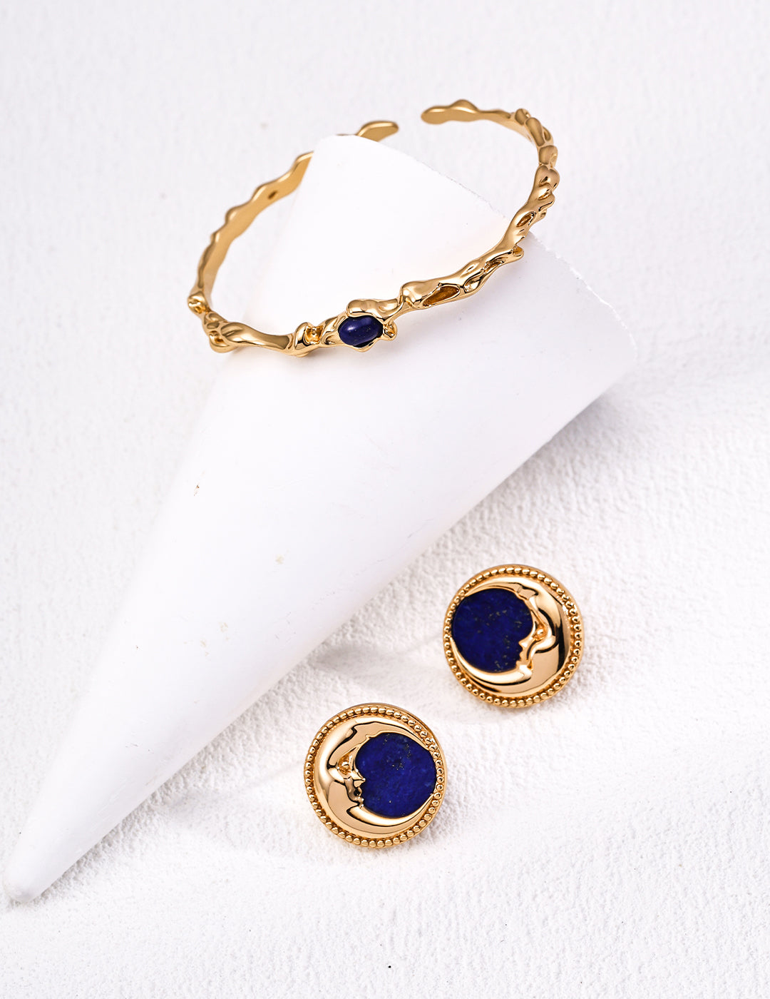 Vintage Lapis Lazuli Earrings image 5