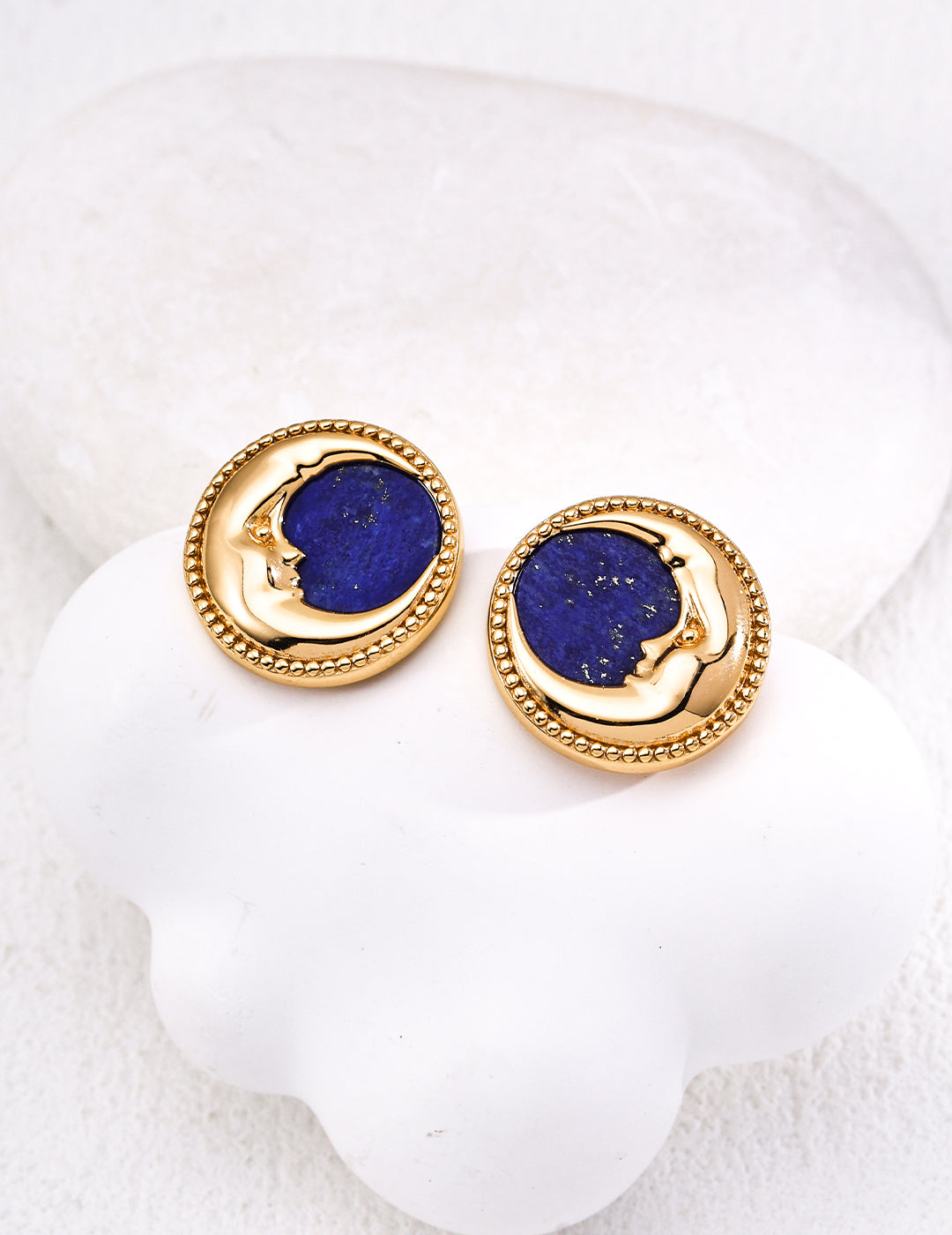 Vintage Lapis Lazuli Earrings image 3