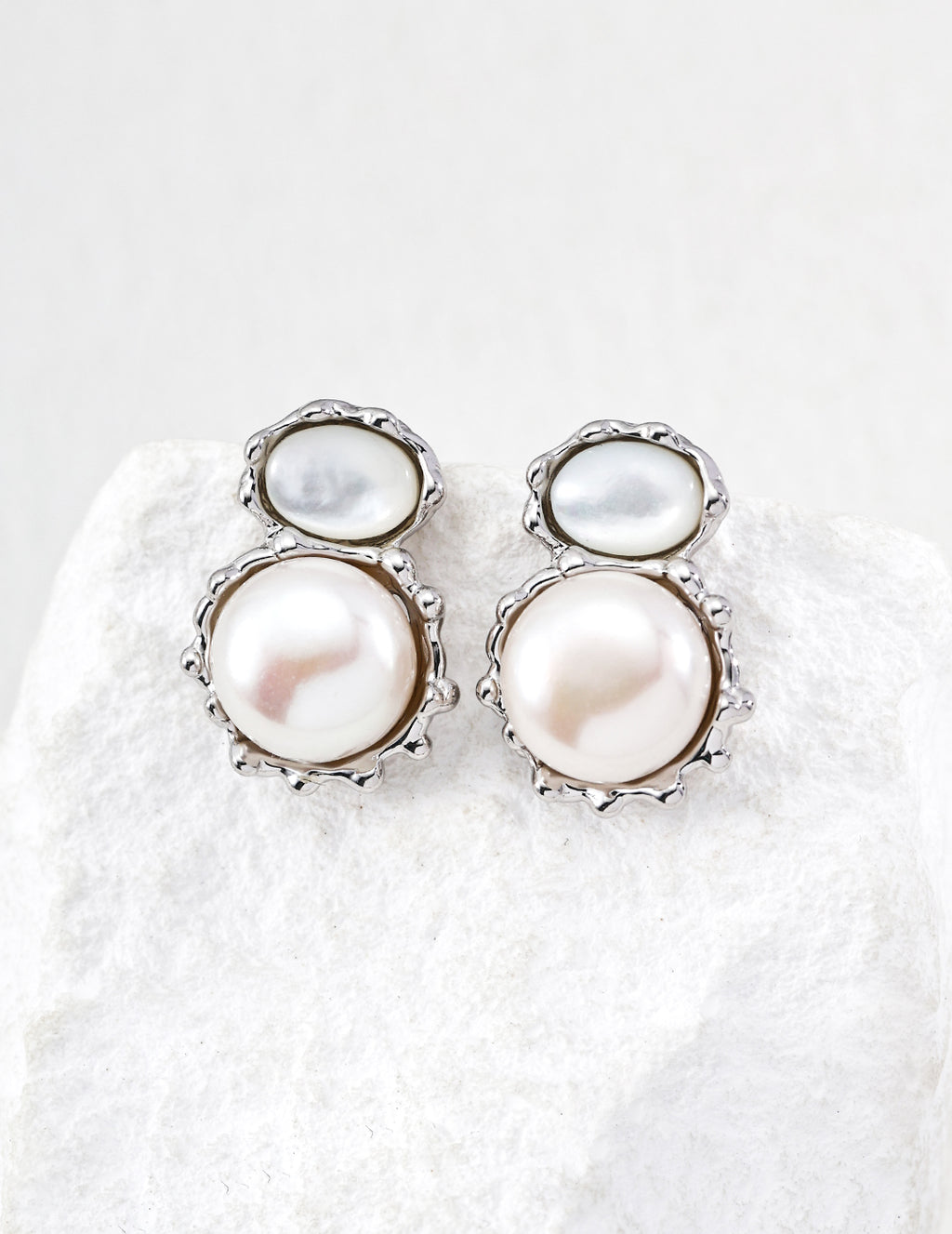 Hand-Carved Tiger's Eye / Agate Earrings - image 4