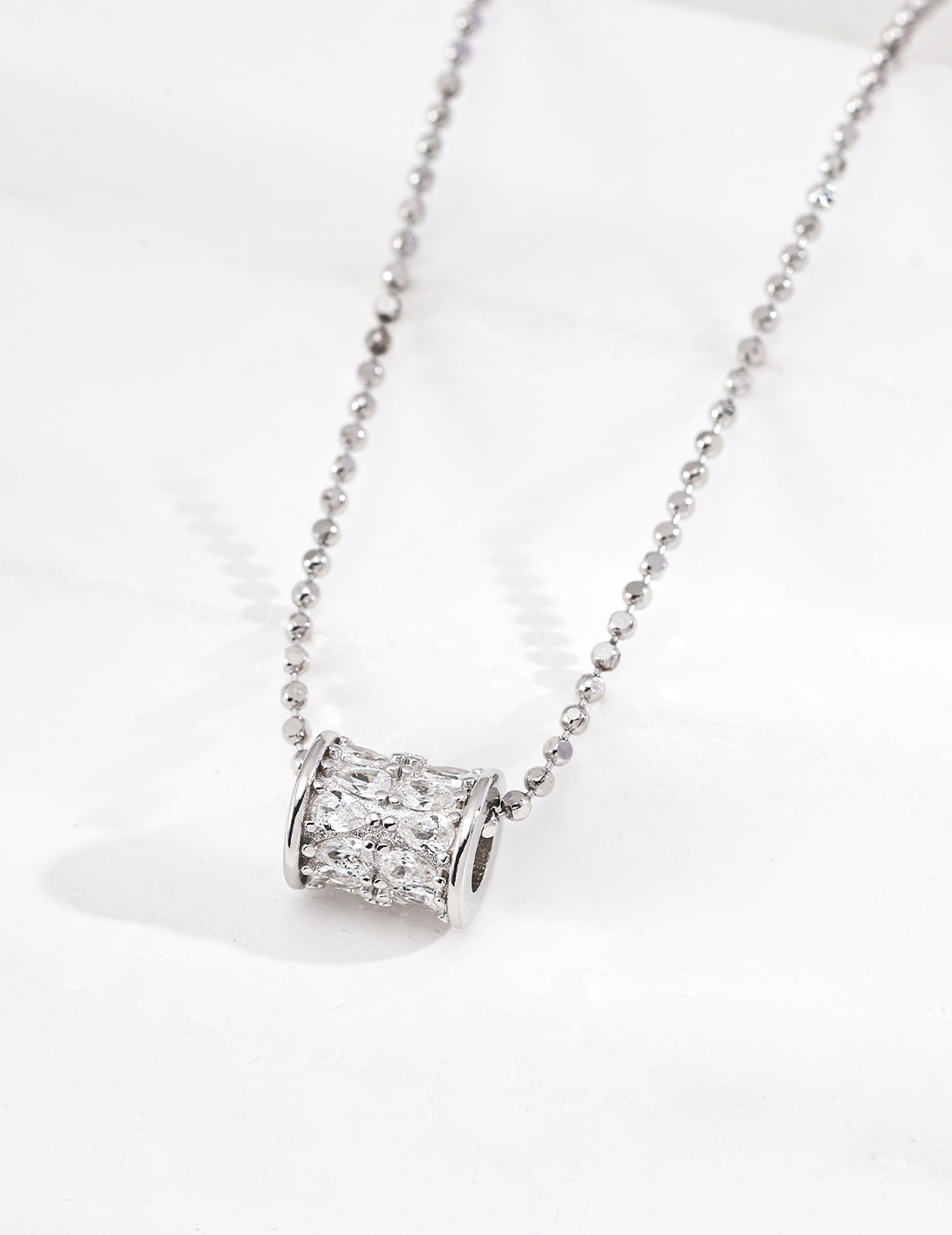 S925 Silver Fashion Zirconia Necklace