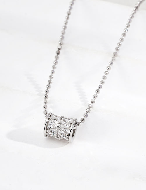 S925 Silver Fashion Zirconia Necklace