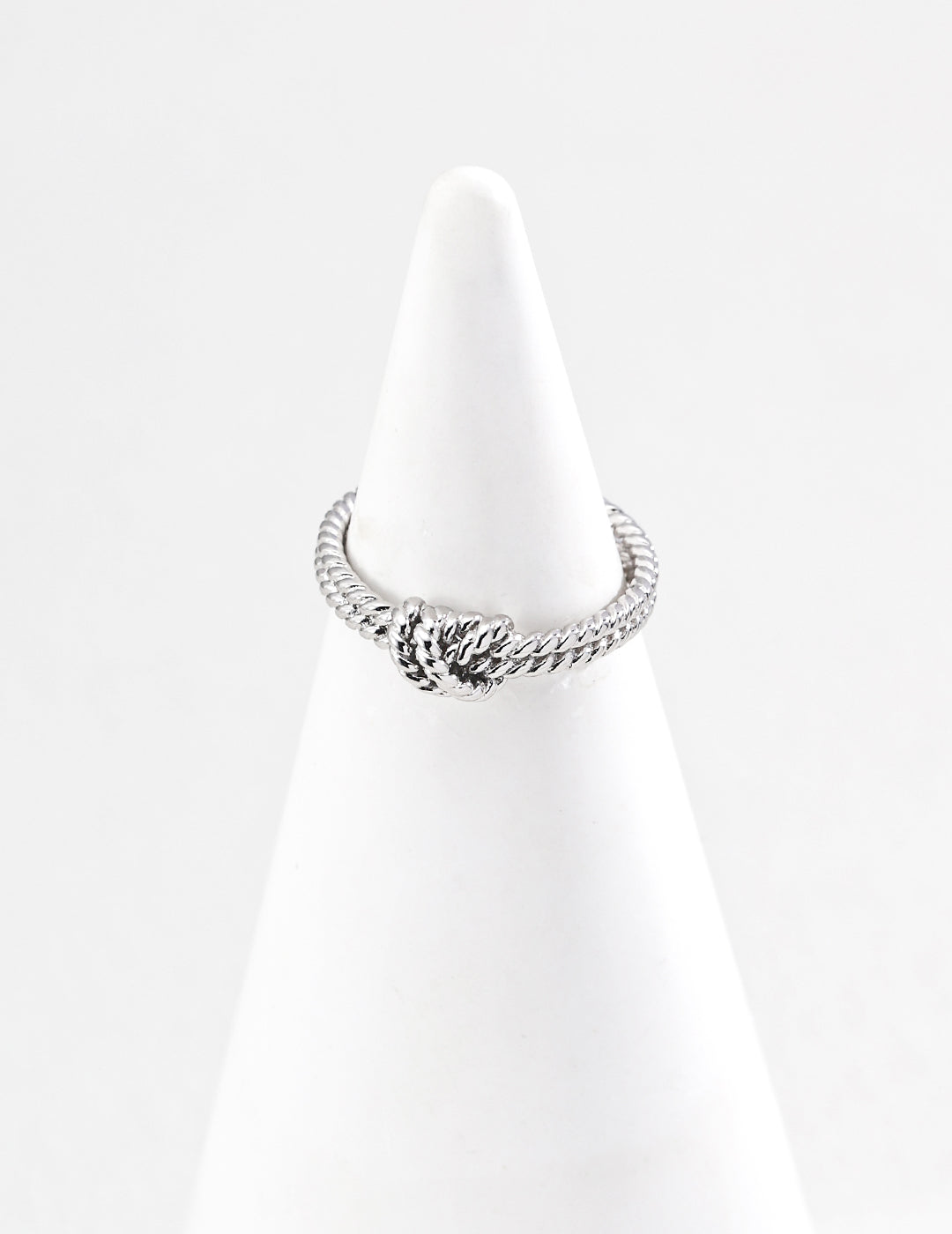 Sterling Silver Braided Knot Ring