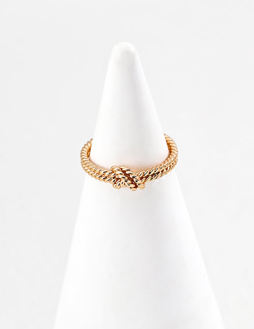 Sterling Silver Braided Knot Ring - image 2