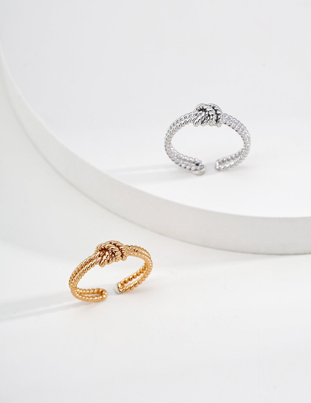 Sterling Silver Braided Knot Ring - image 4