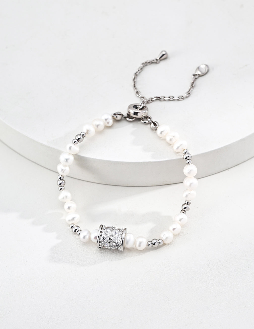 Pearl Adjustable Bracelet image 2