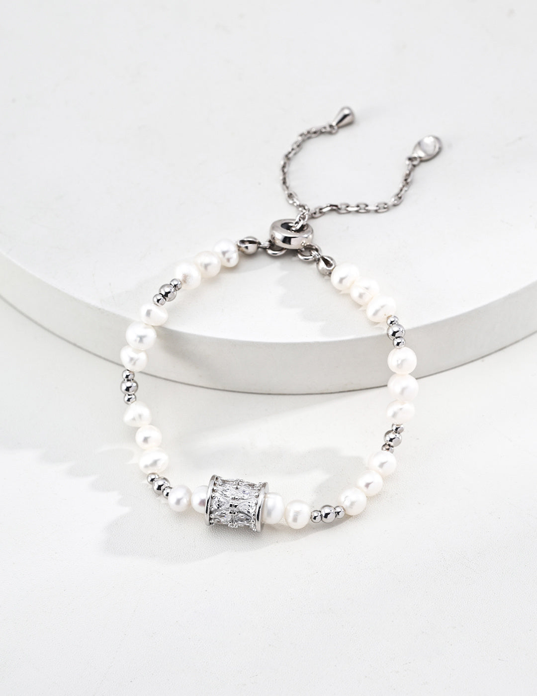 Pearl Adjustable Bracelet image 2
