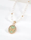 Four Leaf Clover Pendant Necklace image 1