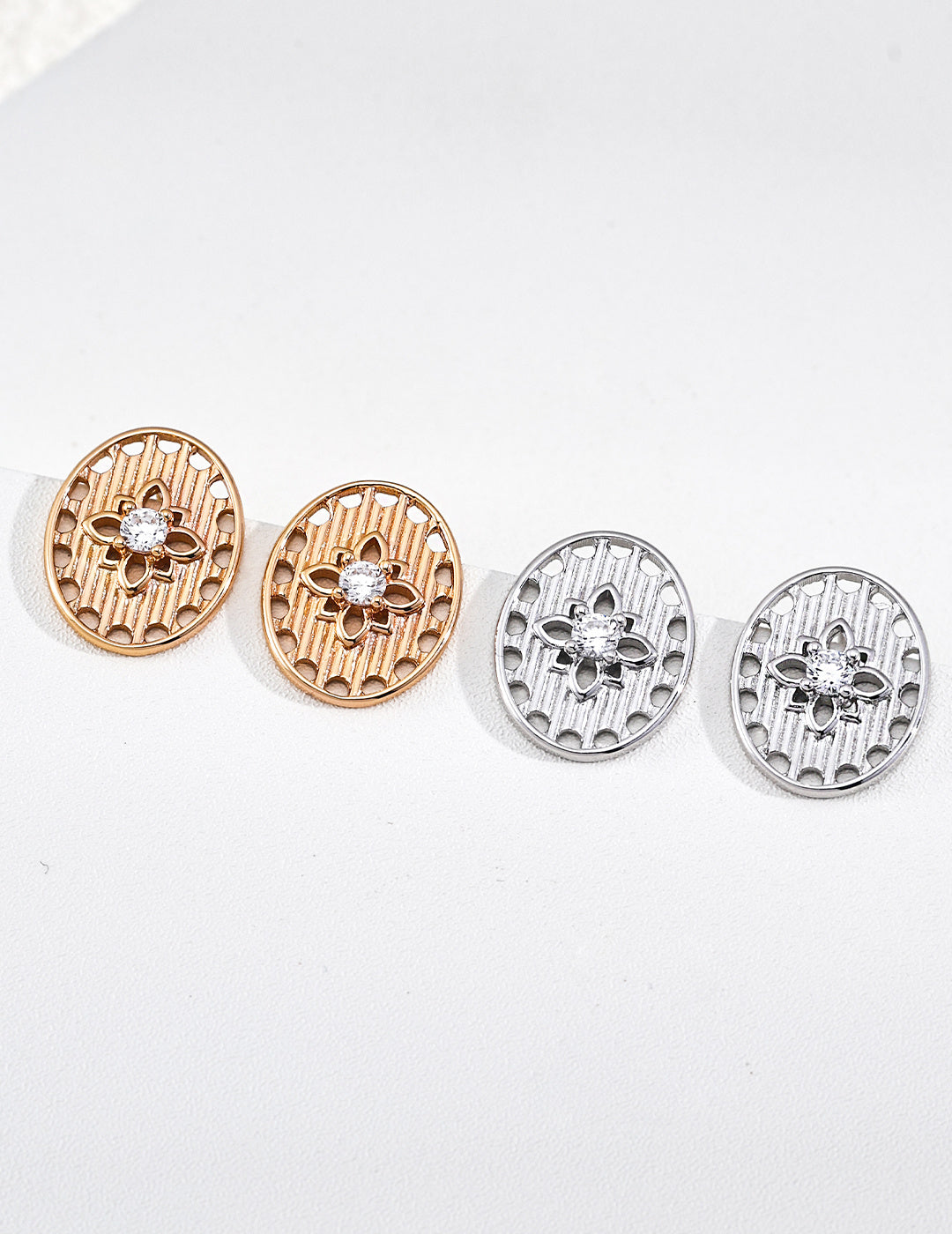 Zirconia Stud Earrings image 4