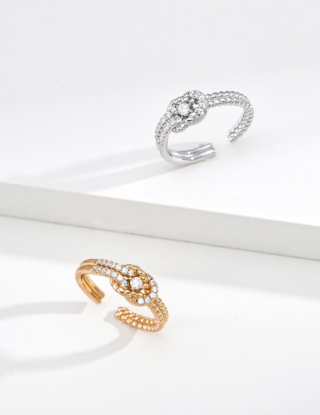 Zirconia Adjustable Ring image 3