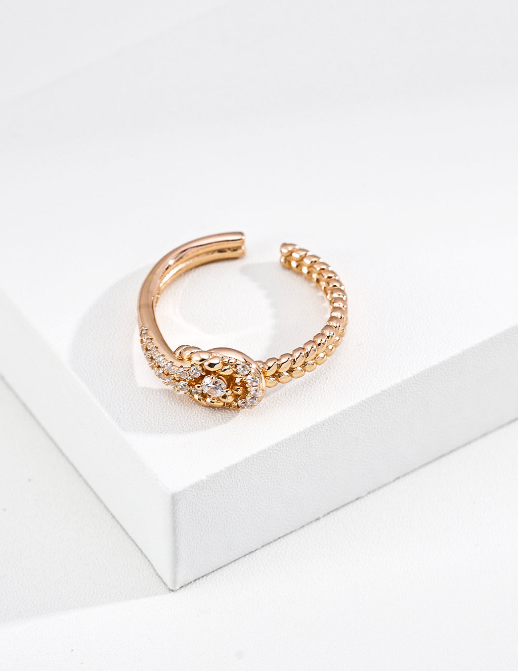 Zirconia Adjustable Ring image 1