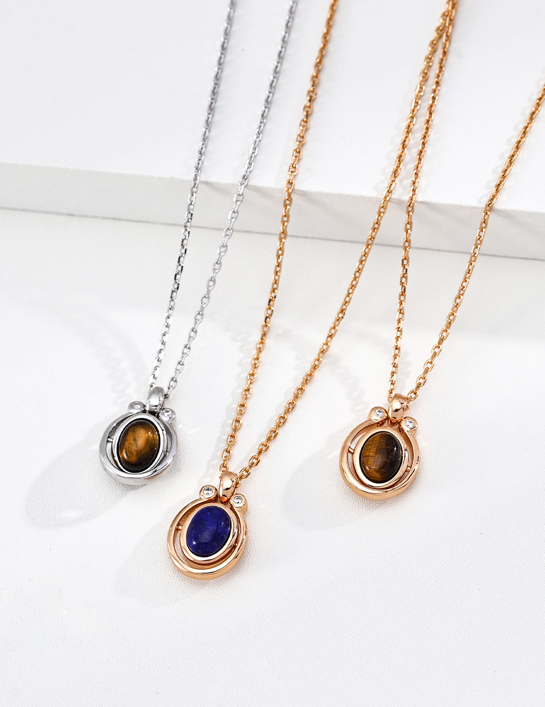 Tiger's Eye Pendant Necklace image 1