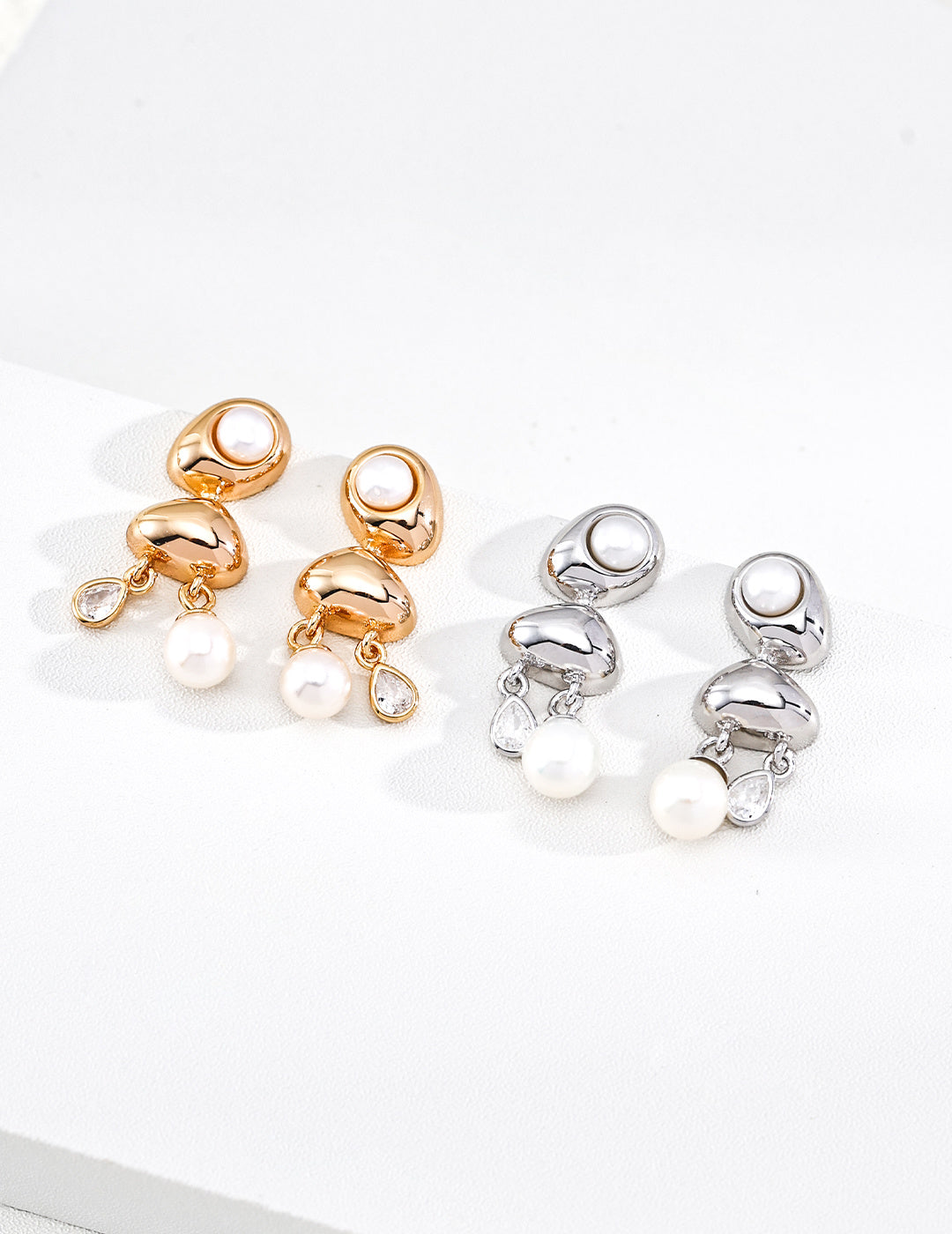 Pearl Stud Earrings image 3