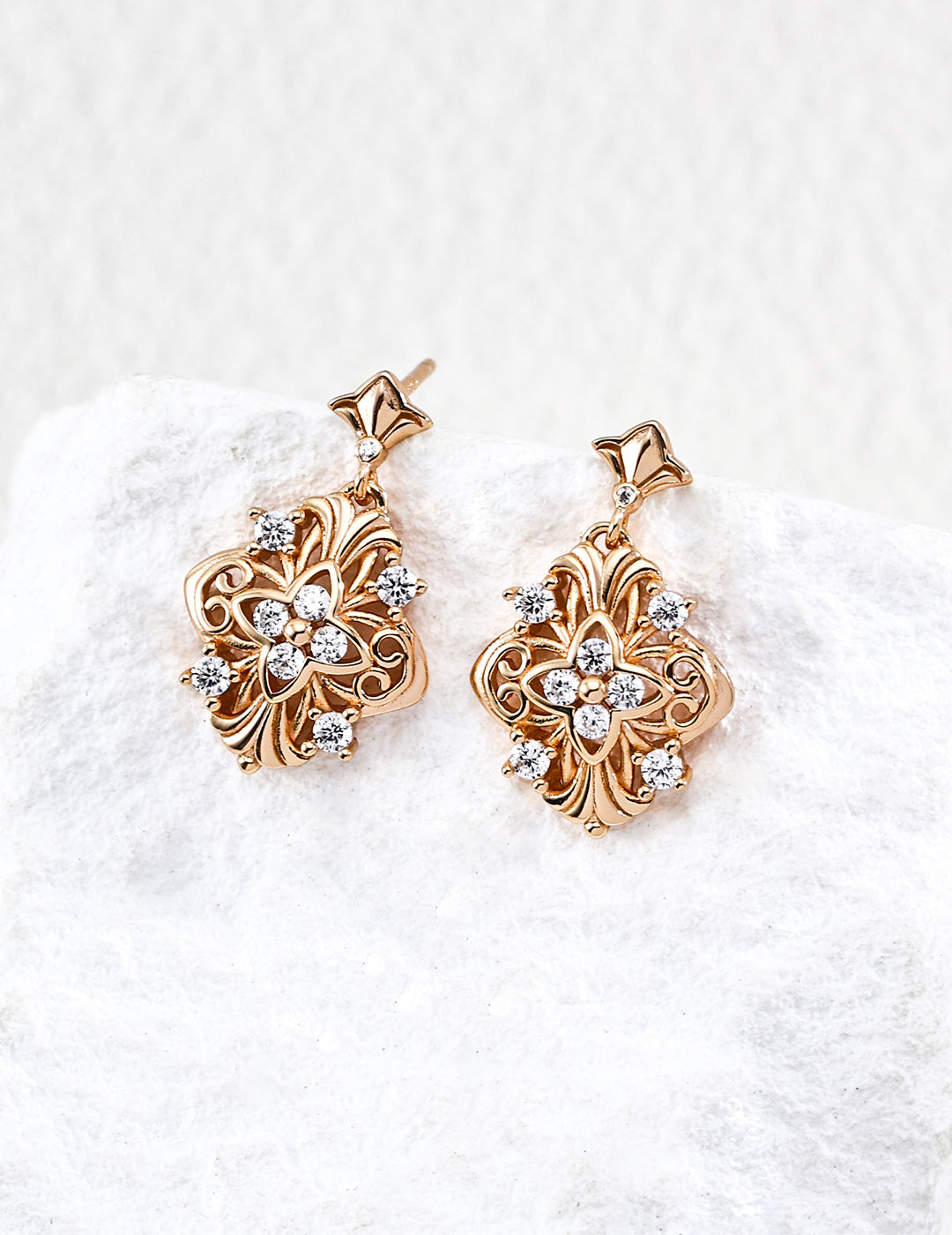 Floral Earrings image 1