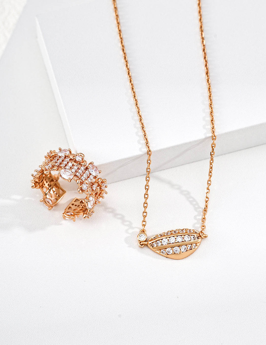 Zirconia Layering Necklace image 2