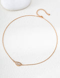 Zirconia Layering Necklace image 1