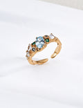 Floral Adjustable Ring image 1