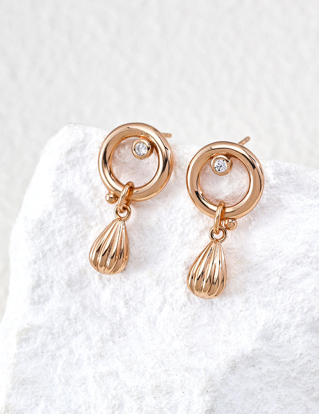 Zirconia Stud Earrings image 1