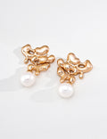 Liquid Flow Stud Earrings image 1