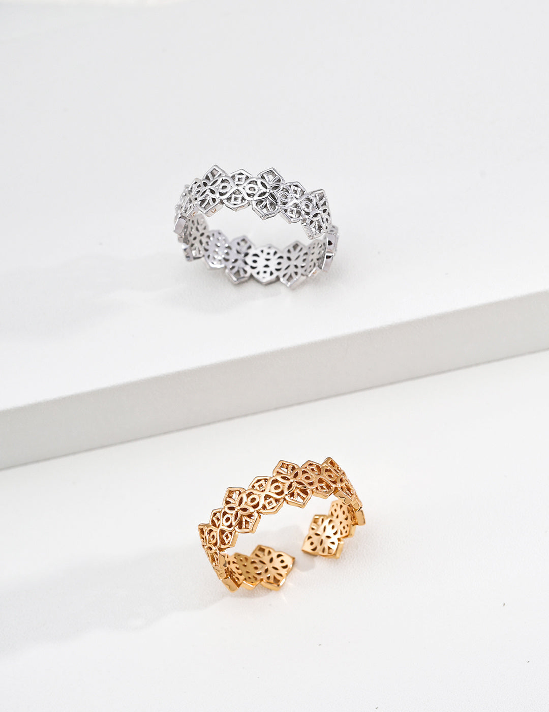 Minimalist Adjustable Ring image 4