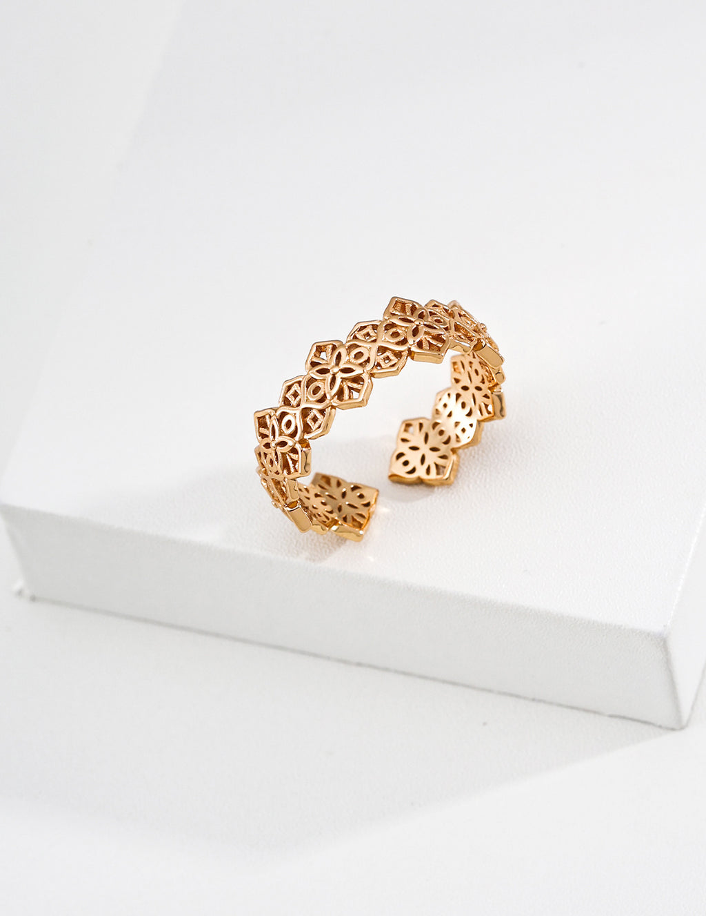 Minimalist Adjustable Ring image 1