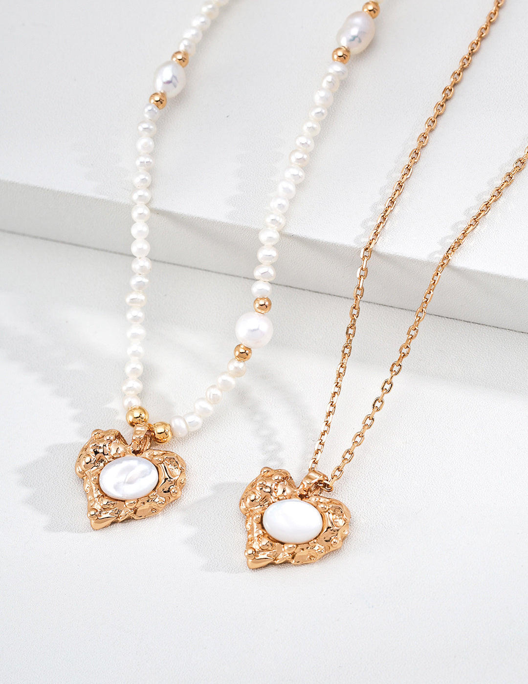 Mother of Pearl Pendant Necklace image 4
