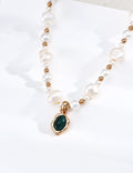 Liquid Flow Pearl Necklace image 1