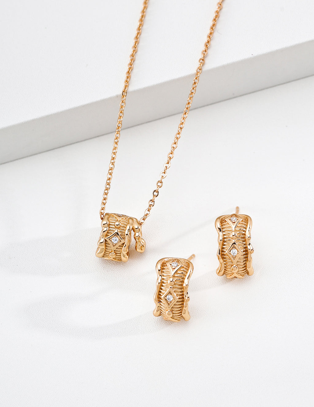 Celeste Zirconia Hoop Earrings image 4
