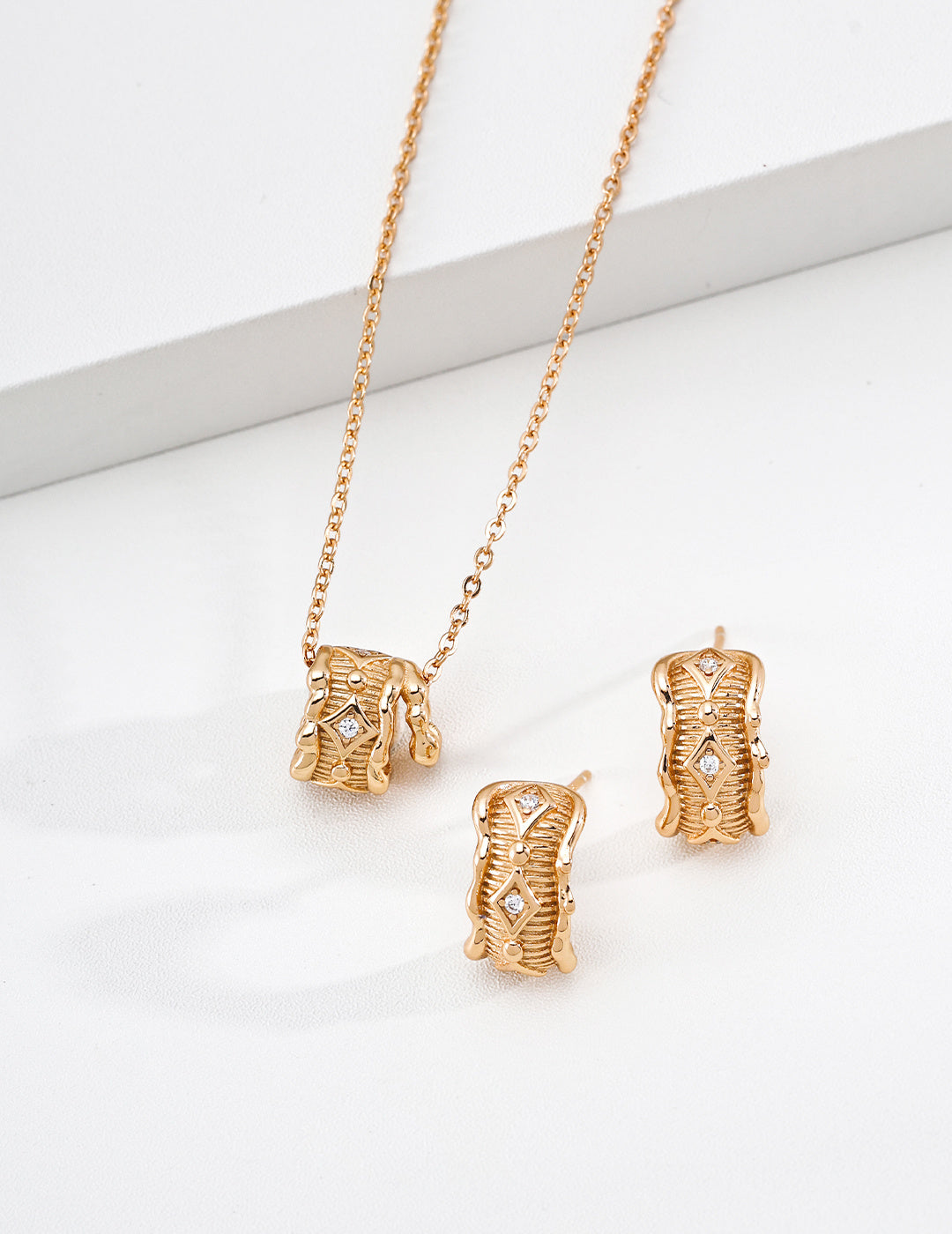 Celeste Zirconia Hoop Earrings image 4
