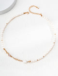 Liquid Flow Pearl Necklace image 1